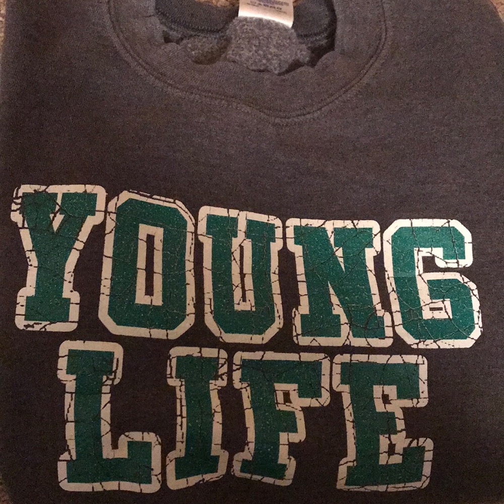 Young life crew neck sweatshirt